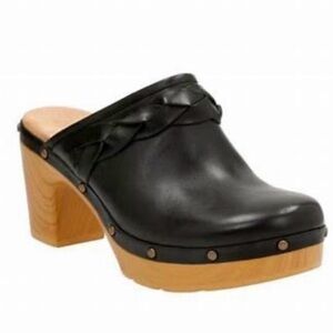 Clarks Artisan Ledella Meg 3” Clog Mule Women’s  8M